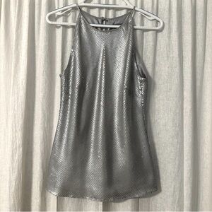 *SOLD* Sequin Halter Top